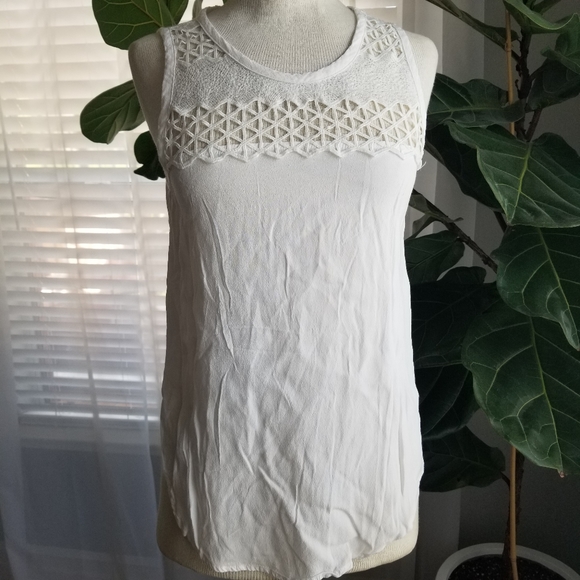 ASTR the Label white silk tunic top size XS - Picture 1 of 11